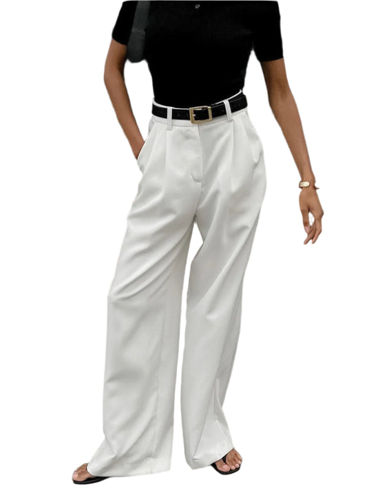 CHELSEA WHITE LOOSE PANTS