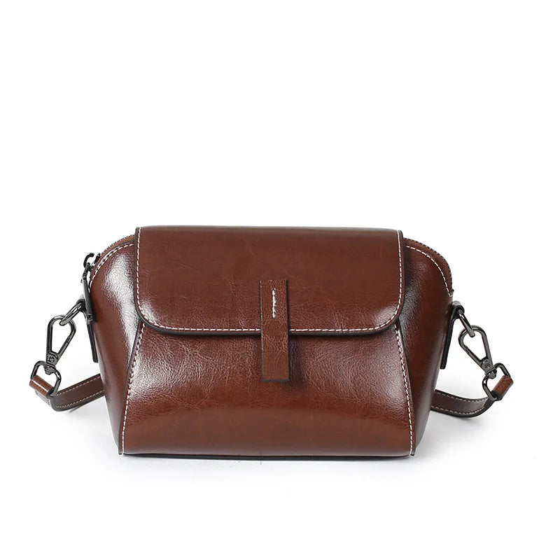 LUXURY LEATHER CROSS BODY BAG