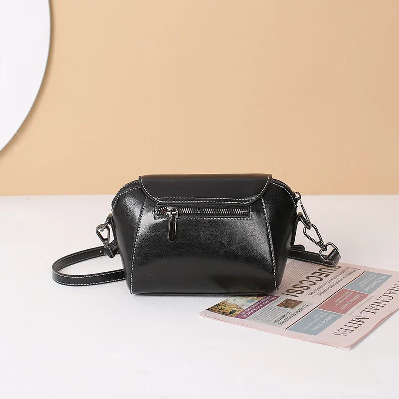 LUXURY LEATHER CROSS BODY BAG